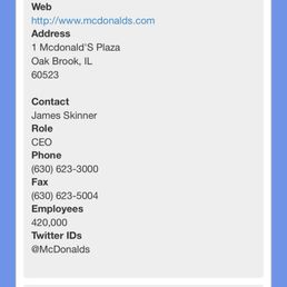 The real corporate number The real corporate number