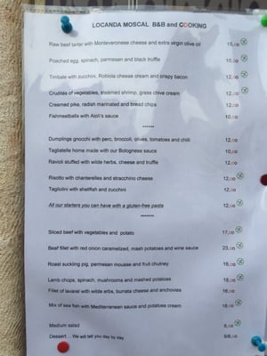 Menu photo 1 Trattoria Moscal Affi, VR