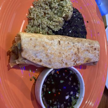 Hi/Fi Tex-Mex BBQ - Birria queso burrito with consommé, rice, and beans. - Tex-Mex Near Me - Fairfax, Virginia Hi/Fi Tex-Mex BBQ - Birria queso burrito with consommé, rice, and beans. - Tex-Mex Near Me - Fairfax, Virginia