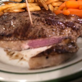 NORMS Restaurant - 2/22/22 By Golly, they got it right, medium RARE & fries are delicious! - New American Near Me - Bellflower, California