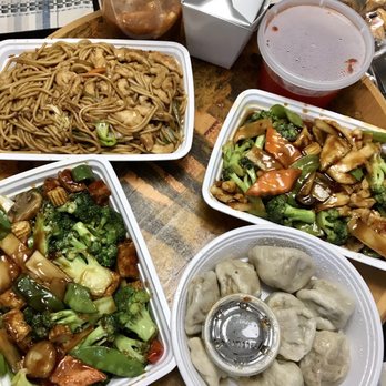 Happy Panda - a variety of food items on a table - Cantonese Near Me - Elkton, Maryland