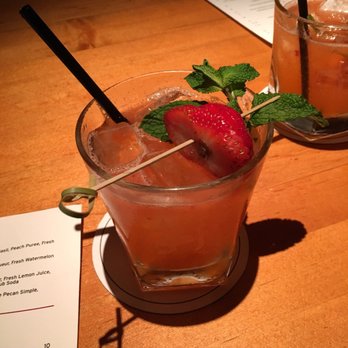 The Rustic - This strawberry vodka drink was excellent! - New American Near Me - Dallas, Texas