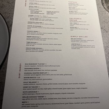Saizon - Menu - New American Near Me - Fresno, California Saizon - Menu - New American Near Me - Fresno, California
