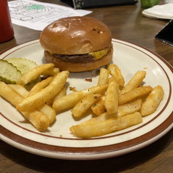 Charlie's Restaurant - Kids cheese burger and fries - American Near Me - Puyallup, Washington Charlie's Restaurant - Kids cheese burger and fries - American Near Me - Puyallup, Washington