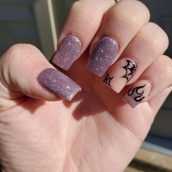 Nails Allure - Halloween nails by Andy! Design was done by another nail tech. They did amazing. - Nail Salons Near Me - Rockville, Maryland Nails Allure - Halloween nails by Andy! Design was done by another nail tech. They did amazing. - Nail Salons Near Me - Rockville, Maryland