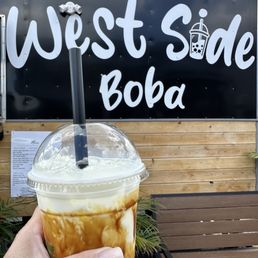 Dirty Brown Sugar Boba Milk