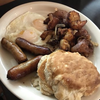 River Rock Grill - Two eggs breakfast. Biscuits were buttery and fresh! - New American Near Me - Renton, Washington River Rock Grill - Two eggs breakfast. Biscuits were buttery and fresh! - New American Near Me - Renton, Washington