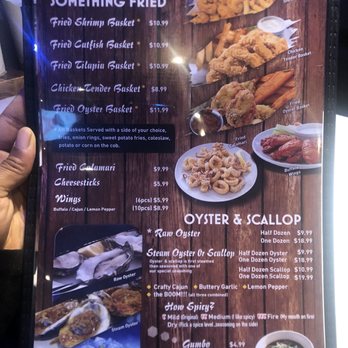 Crafty Crab - Menu - Cajun/Creole Near Me - District Heights, Maryland