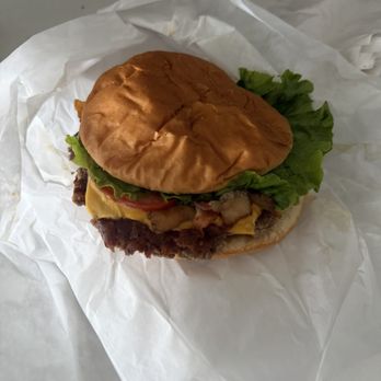 Buddha Burger - Buddha Cheeseburger - Burgers Near Me - Pflugerville, Texas