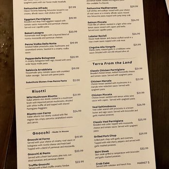 Della Notte - Menu 9/2023 - Italian Near Me - Annapolis, Maryland