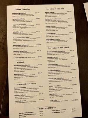 Menu photo 1 Della Notte Annapolis, MD