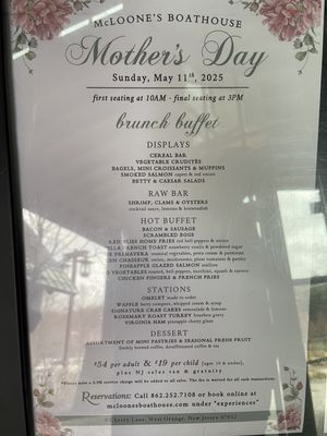 Menu photo 8 McLoone's Boathouse West Orange, NJ