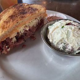 Rachel Combo with side of Potato Salad