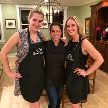 The Social Table - Chef Becca works her magic! - Cooking Schools Near Me - Chicago, Illinois