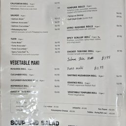 Menu Menu