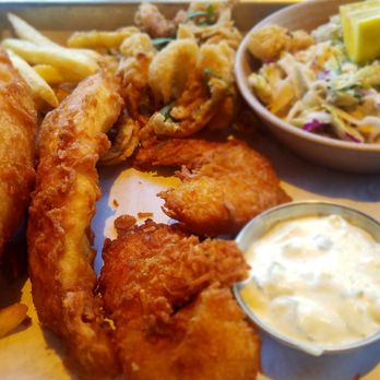 Pacific Catch - Fish and chips.  They were good. - Seafood Near Me - Dublin, California