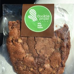 Chewy and deliciousness goodness!!! I took a couple bites before I remembered to take a photo