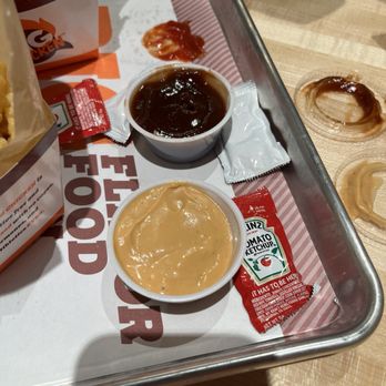 Big Chicken - bbq chicken ranch (signature) sauce and chipotle bbq sauce - Fast Food Near Me - Hartland, Michigan
