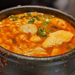 Sura Korean Restaurant - Soon tofu with seafood