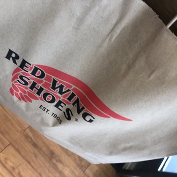 Red Wing - A bag with boots, socks and polish. - Shoe Stores Near Me - Concord, California