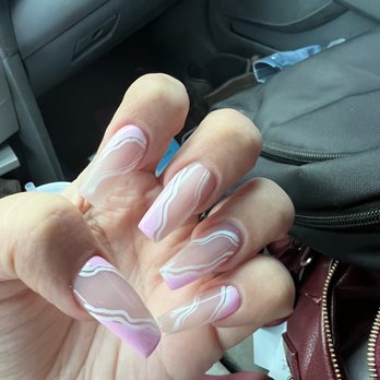 Mina Nails - Long coffin (acrylic color powder - neutral) pink is color 268. - Nail Salons Near Me - Wahiawa, Hawaii Mina Nails - Long coffin (acrylic color powder - neutral) pink is color 268. - Nail Salons Near Me - Wahiawa, Hawaii