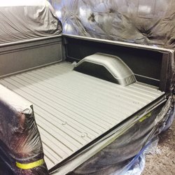 Airdrie Truck Accessories - Freshly Sprayed Bedliner!