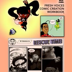 Prime Vice Studios - Book PVS for our signature Fresh Voices comic creation workshops. We help people go from conception to creation.