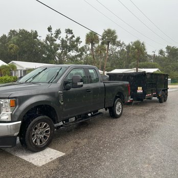 Coastal Cleanout Pros - Out working at the start of hurricane Idalia - Junk Removal & Hauling Near Me - Punta Gorda, Florida