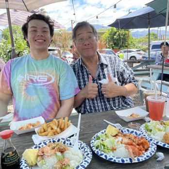 Big Wave Shrimp - Garlic, spicy, coconut shrimp plus fries - Seafood Near Me - Haleiwa, Hawaii