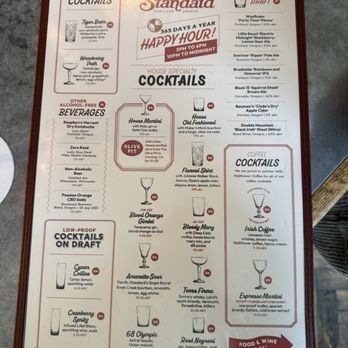 Pacific Standard - Menu - Cocktail Bars Near Me - Portland, Oregon Pacific Standard - Menu - Cocktail Bars Near Me - Portland, Oregon
