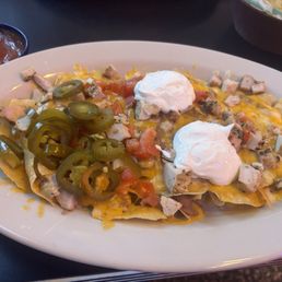 Chicken nachos Chicken nachos