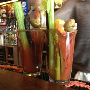 Floyd's Bar - Bloody Mary with all the fixing - Bars Near Me - Victoria, Minnesota
