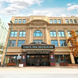 Theatre Cedar Rapids - TCR is located in the historic Iowa Theater Building in the heart of downtown Cedar Rapids.