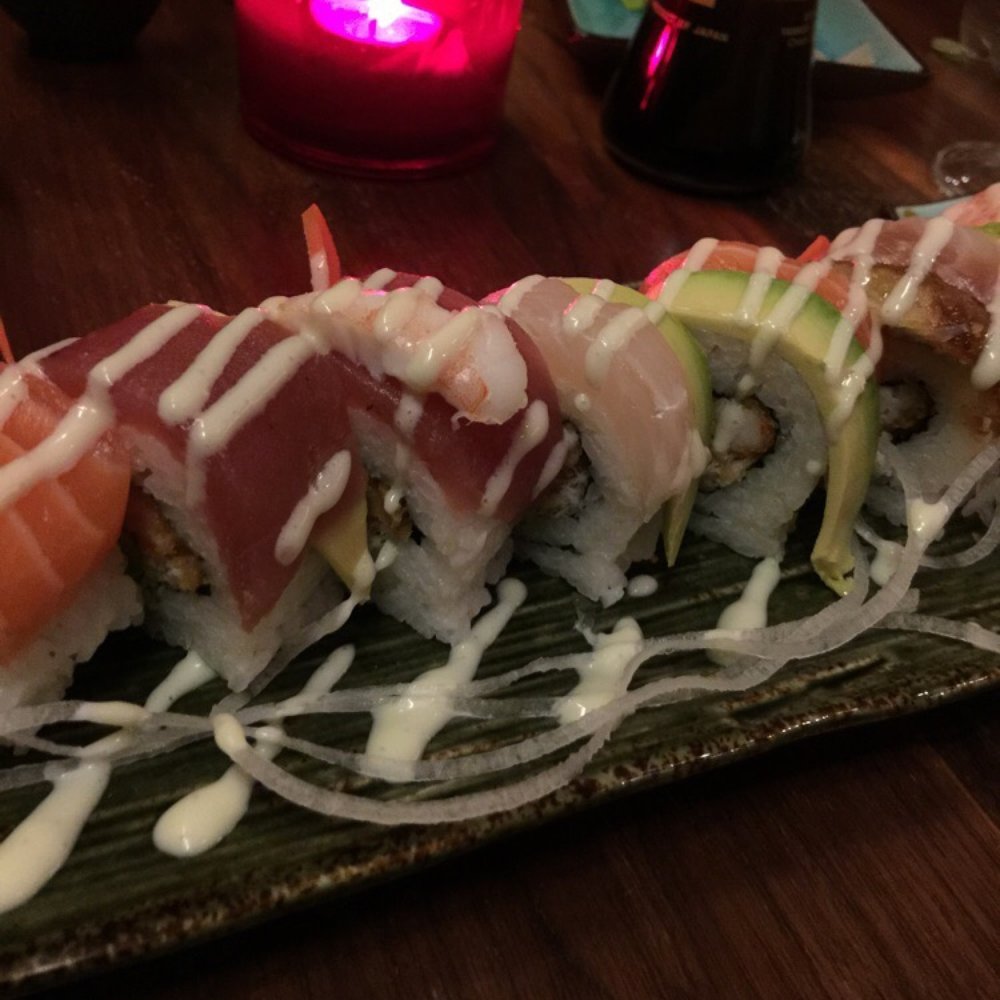 Tani Sushi - Tani Rainbow roll - Sushi Bars Near Me - Dublin, D Tani Sushi - Tani Rainbow roll - Sushi Bars Near Me - Dublin, D