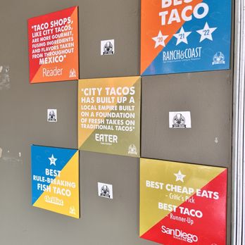 City Tacos - Acknowledgements and Achievements - Tacos Near Me - Encinitas, California City Tacos - Acknowledgements and Achievements - Tacos Near Me - Encinitas, California