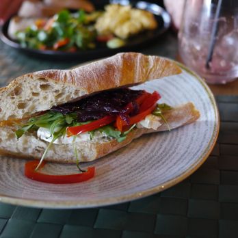 Marc et Bella - Brie sandwich. The bread was very good. - Modern European Near Me - Warsaw, MZ Marc et Bella - Brie sandwich. The bread was very good. - Modern European Near Me - Warsaw, MZ