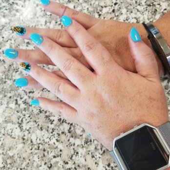 Pleasant Nails - Pineapple nails by Lily - Nail Salons Near Me - Roseville, California Pleasant Nails - Pineapple nails by Lily - Nail Salons Near Me - Roseville, California
