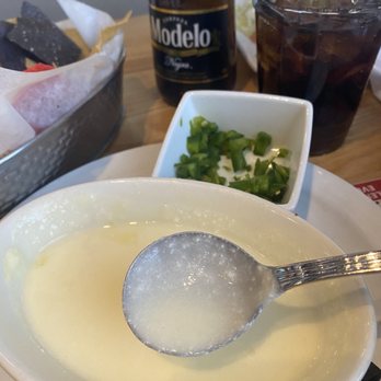 Rock N Taco - The cheese dip that looked curdled. - Tex-Mex Near Me - Roswell, Georgia Rock N Taco - The cheese dip that looked curdled. - Tex-Mex Near Me - Roswell, Georgia