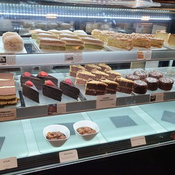 Das Bierhauz - Mountain View - Cakes and desserts to the right of the register at 8pm - Beer Gardens Near Me - Mountain View, California