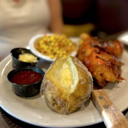 Woodys BBQ Chicken Dinner