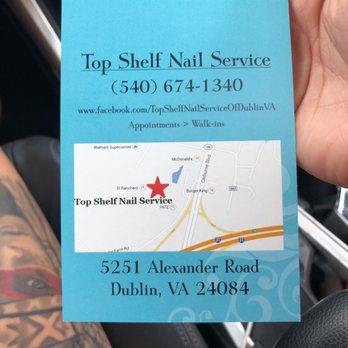 Top Shelf Nail Service - Nail Salons Near Me - Dublin, Virginia Top Shelf Nail Service - Nail Salons Near Me - Dublin, Virginia
