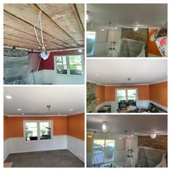 J&C Installation - Remodeled living room