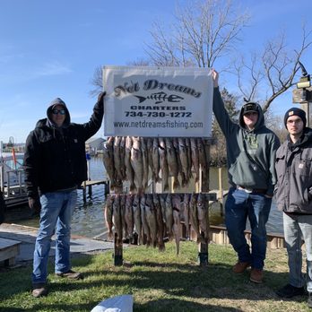 Net Dreams Fishing Charters - Take a look at this! Early season beat down on Lake Erie! - Boat Charters Near Me - Monroe, Michigan Net Dreams Fishing Charters - Take a look at this! Early season beat down on Lake Erie! - Boat Charters Near Me - Monroe, Michigan