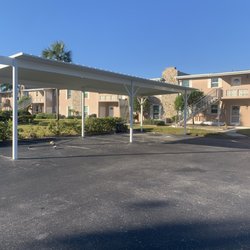 Collier Aluminum - New carport first one of 3 that were rebuilt after hurricane damage.
