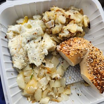 The Bagel Nook - It is supposed to be a Greek omlette but 90% of the filling was just onions. - Breakfast & Brunch Near Me - Princeton, New Jersey The Bagel Nook - It is supposed to be a Greek omlette but 90% of the filling was just onions. - Breakfast & Brunch Near Me - Princeton, New Jersey