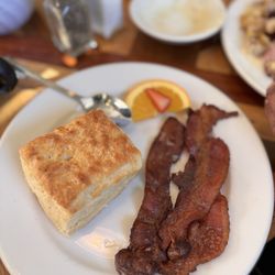 The Little Grill - Bacon Buttermilk Biscuit