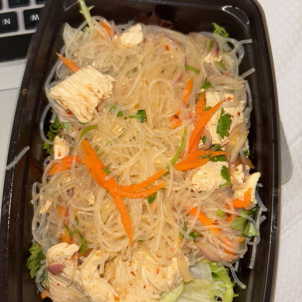 Warm Glass Noodle Salad