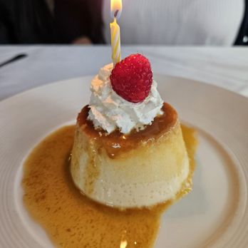 Adrian's Restaurant & Tequila Bar - Birthday Flan! - Mexican Near Me - Bellevue, Washington