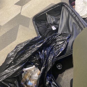 Frontier Airlines - I had to take my stuff out and put in a trash bag Due to not wanting to throw my personal belongings away! - Airlines Near Me - Austin, Texas Frontier Airlines - I had to take my stuff out and put in a trash bag Due to not wanting to throw my personal belongings away! - Airlines Near Me - Austin, Texas