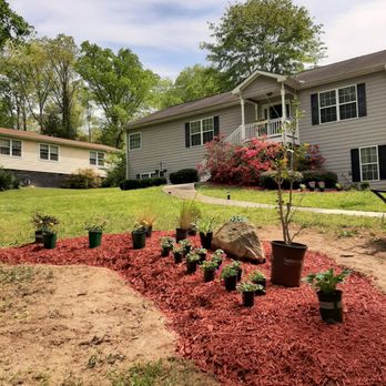 New Summer Landscapes - the front yard of a home - Lawn Services Near Me New Summer Landscapes - the front yard of a home - Lawn Services Near Me